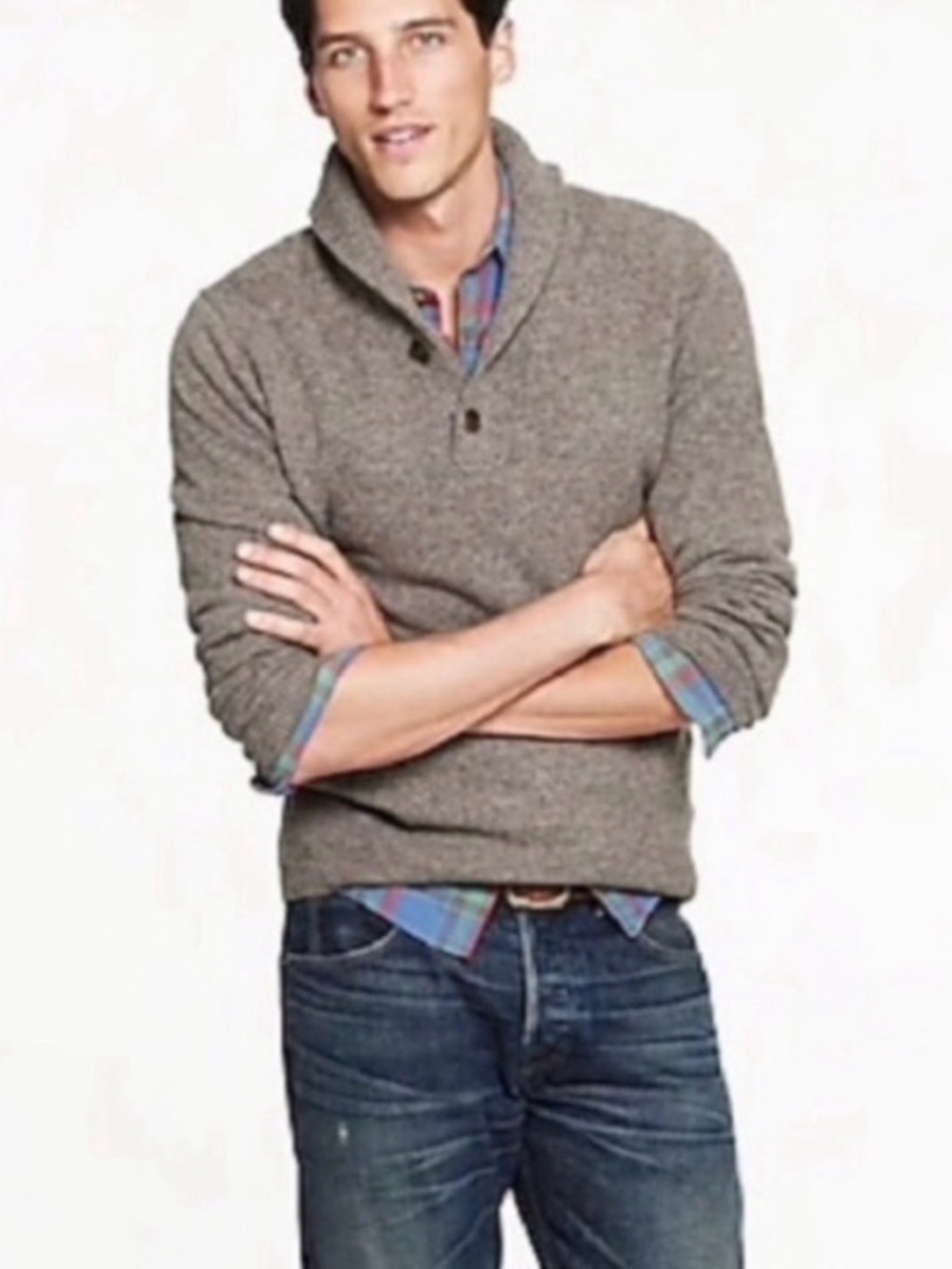 J. Crew Premium Lambswool Sweater SZ L